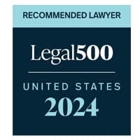 Legal500 Recommended Lawyer 2024
